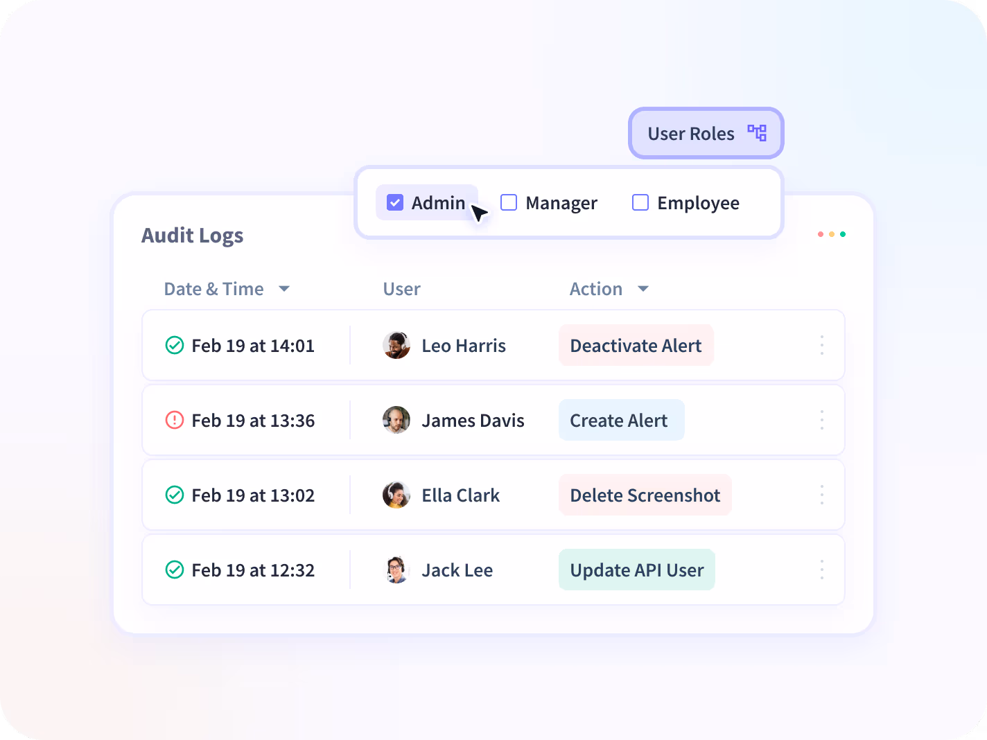 monitor apps and websites employees use