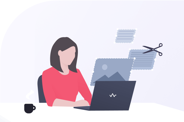 monitoreo de capturas de pantalla de empleados